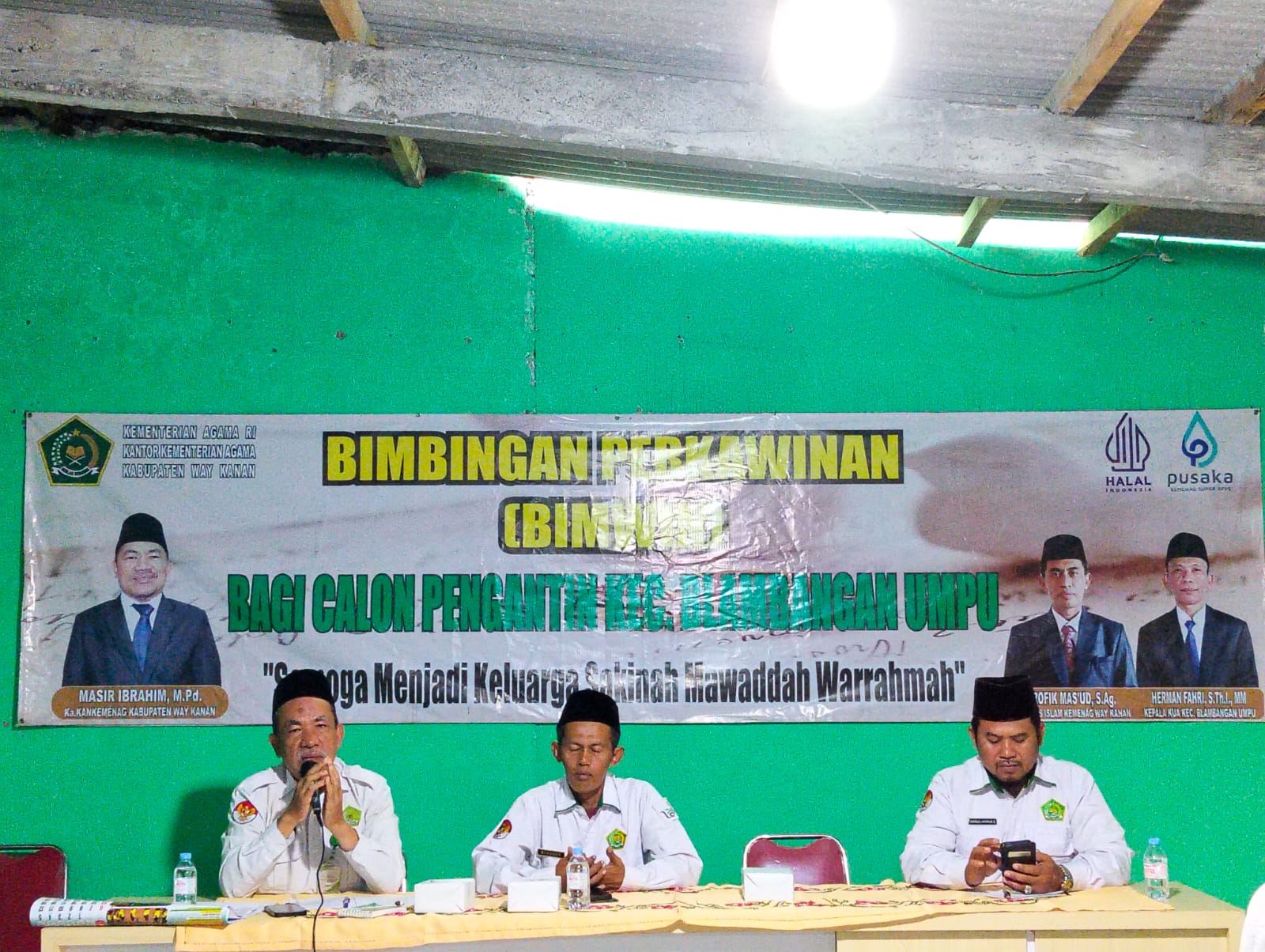 Langkah Awal Menuju Baitullah: KUA Blambangan Umpu Gelar Musyawarah Persiapan Manasik Haji Mandiri 2026
