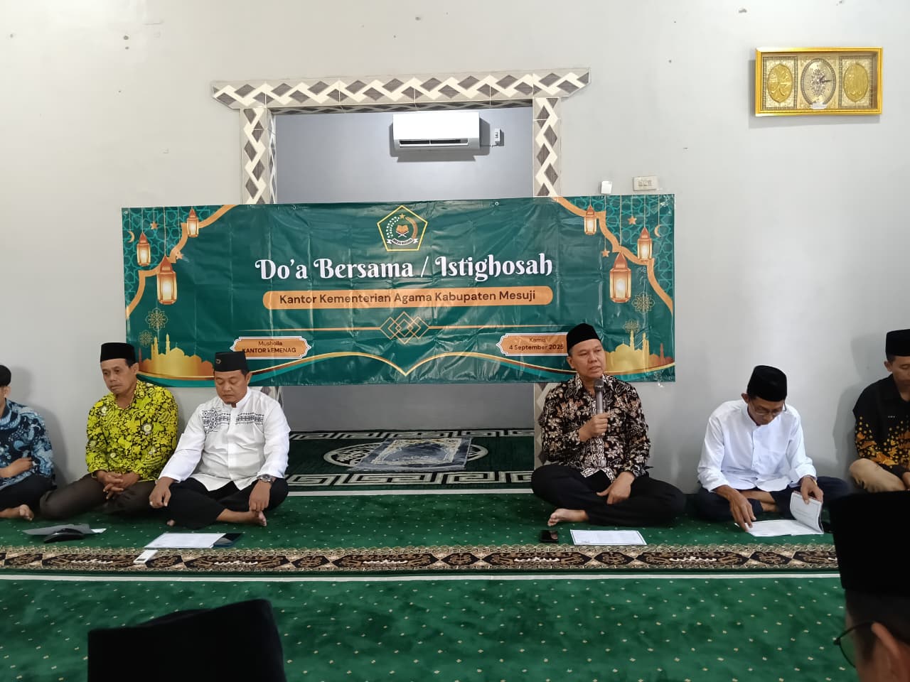 Kemenag Mesuji Gelar Doa Bersama dan Istighosah Serentak untuk Keamanan Bangsa