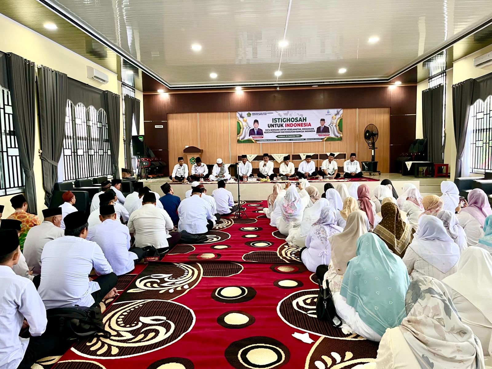 Lampung Utara Bermunajat, Kemenag Gelar Istighosah Untuk Keselamatan bangsa
