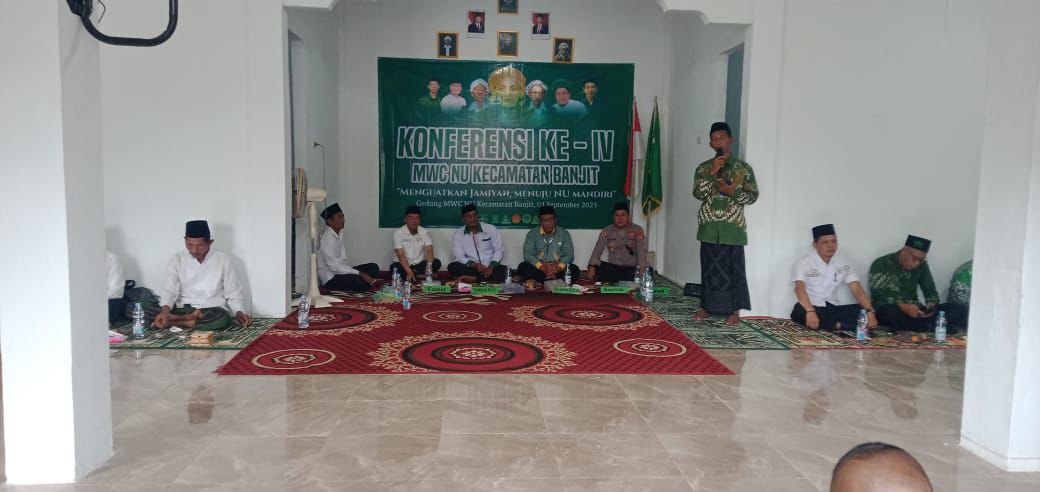 Kepala KUA Kecamatan Banjit Hadiri Konferensi Ke-IV MWCNU Banjit