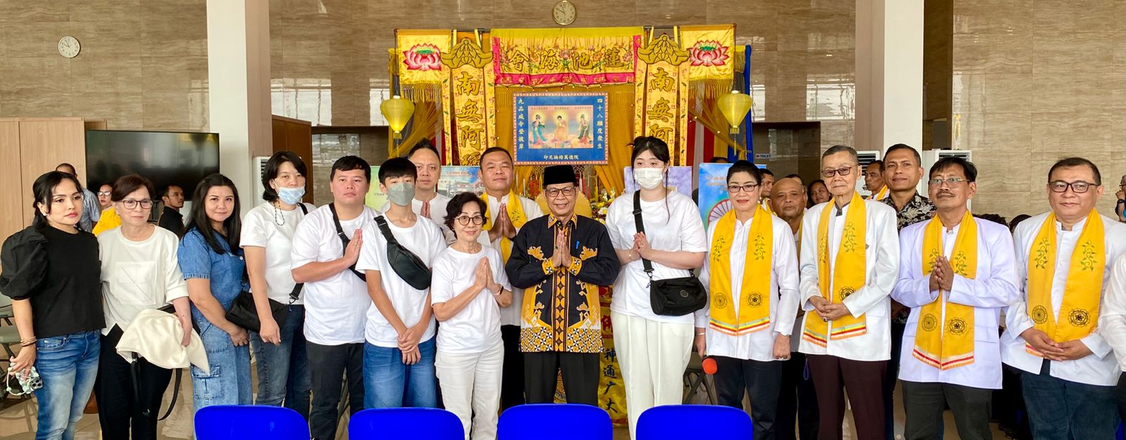 Pelepasan Jenazah Maha Upasaka Pandita Swarna Chandrahan (Romo Akok) oleh Kementerian Agama Kota Bandar Lampung