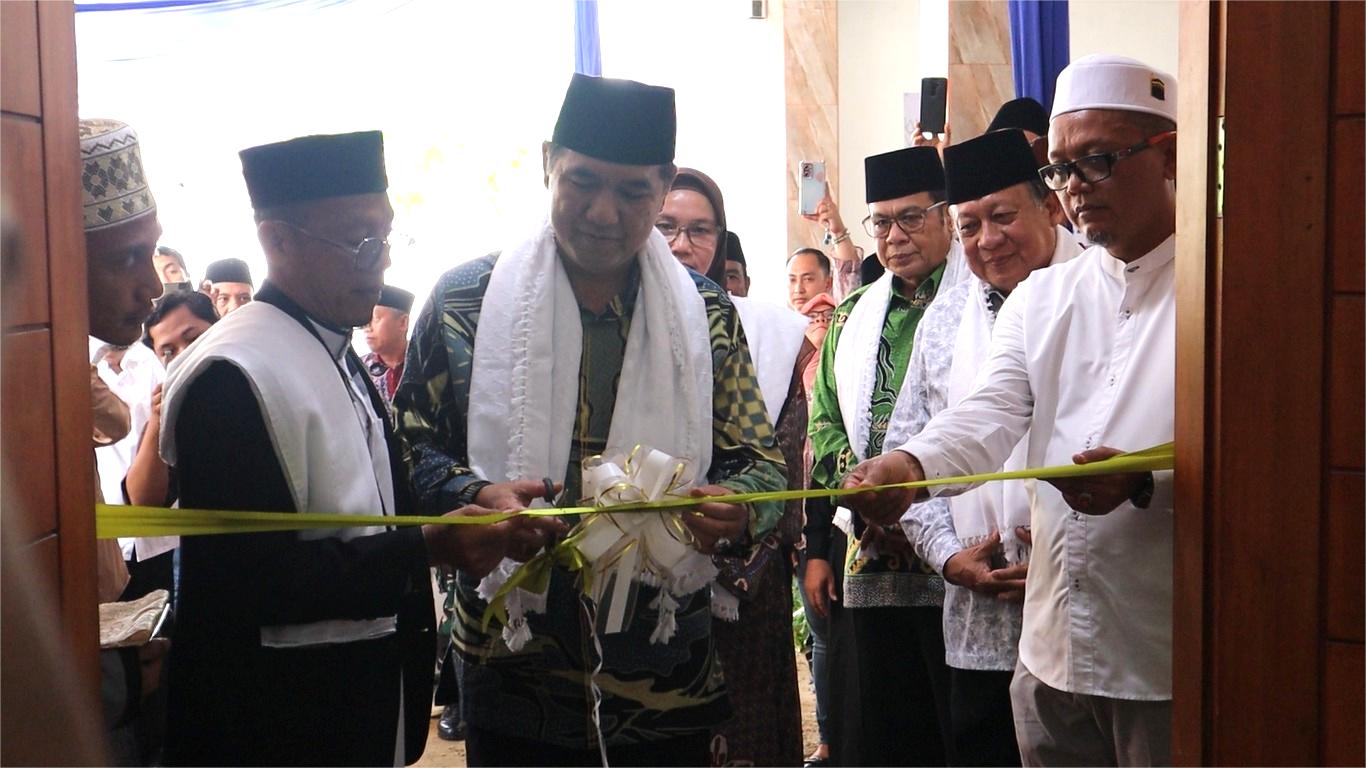 Kepala Kemenag Kota Bandar Lampung, Hadiri Launching dan Peresmian Pondok Pesantren Darut Tilawah Muslimin