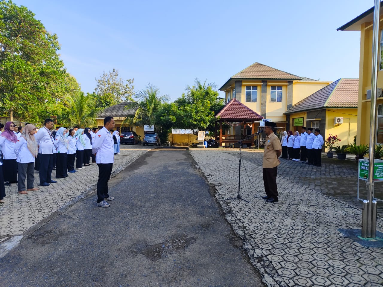 Apel Senin Kemenag Pesawaran: Farid Wajedi Soroti Disiplin dan Kinerja ASN