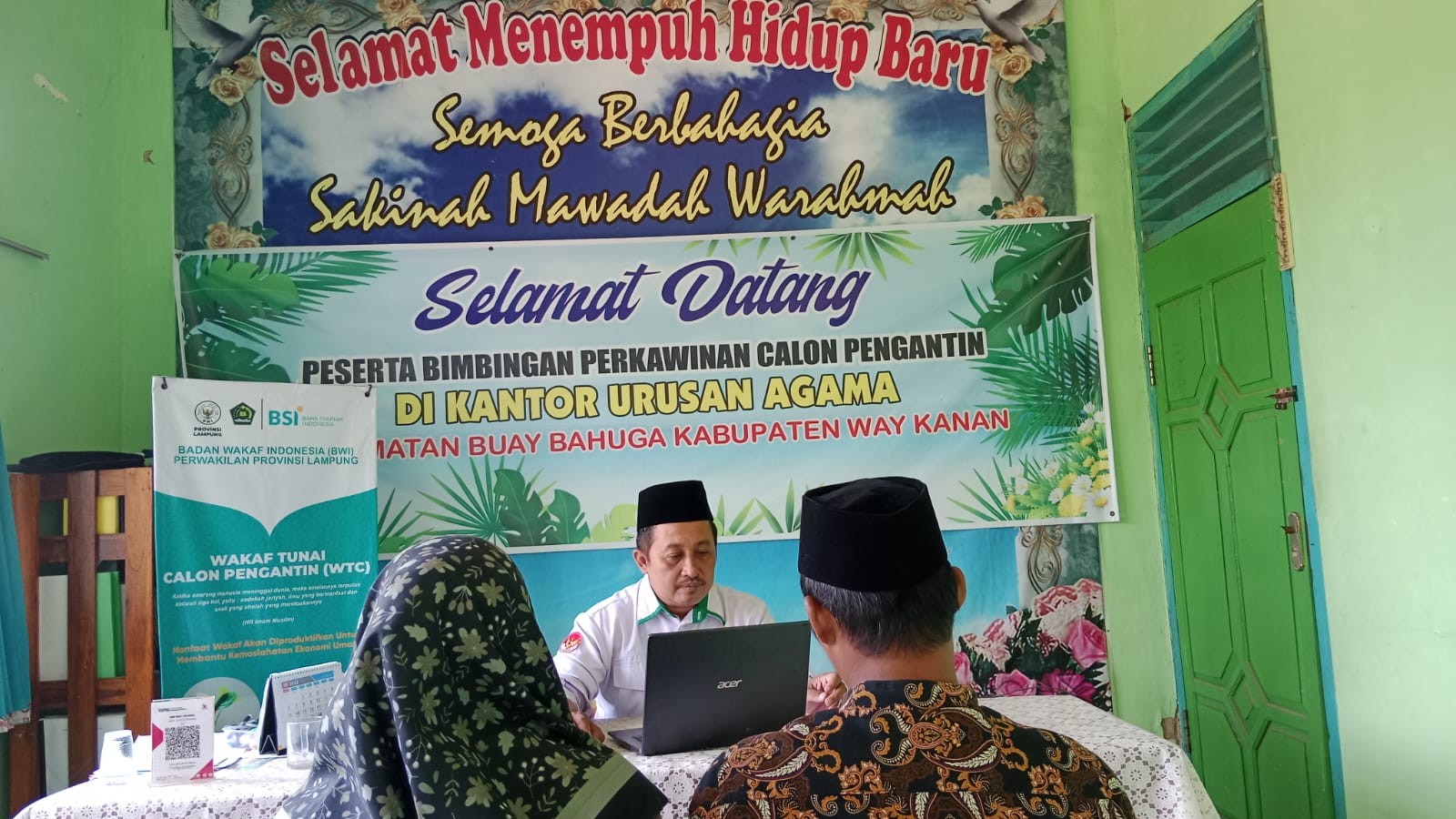 KUA Buay Bahuga Gelar Bimwin, Bekali Calon Pengantin Menuju Rumah Tangga Harmonis
