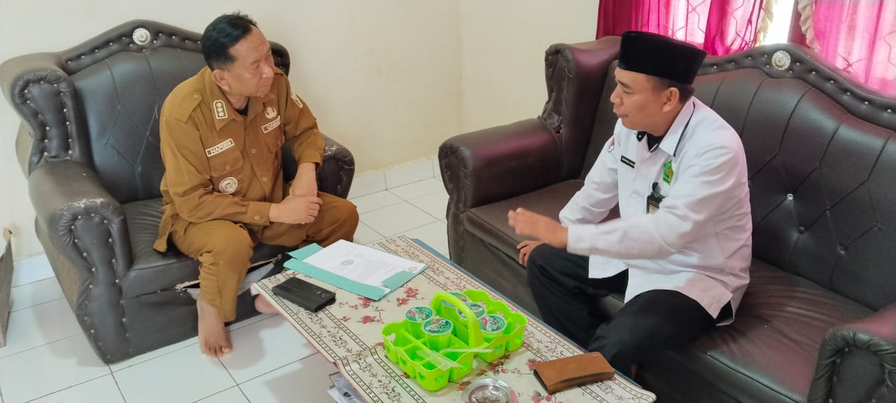 Persiapan STQ- Kabupaten. KUA RBT Koordinasi dengan Camat.