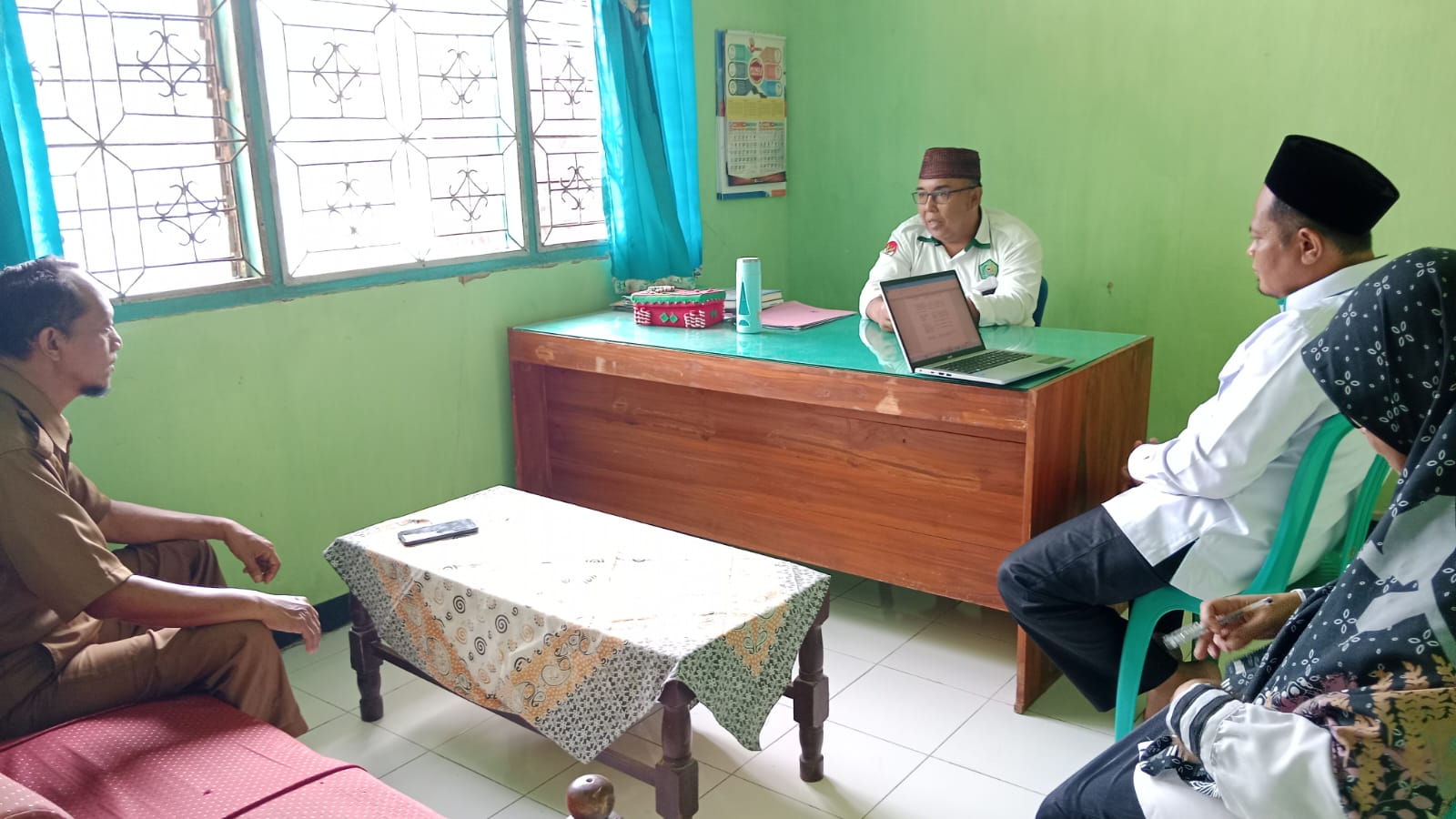 KUA Buay Bahuga Gelar Rapat Koordinasi Persiapan STQ Tingkat Kabupaten Way Kanan