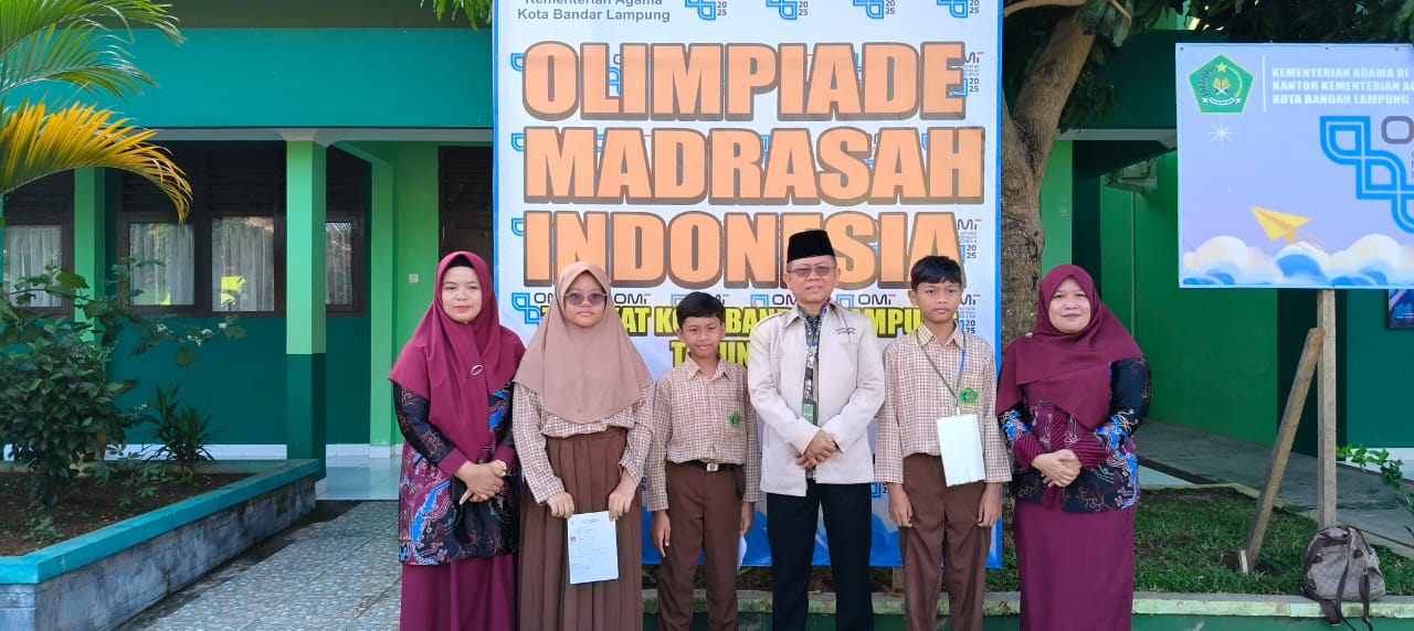 6 Siswa/i MIN 1 Bandar Lampung Ikut Olimpiade Madrasah Indonesia (OMI) Tahun 2025