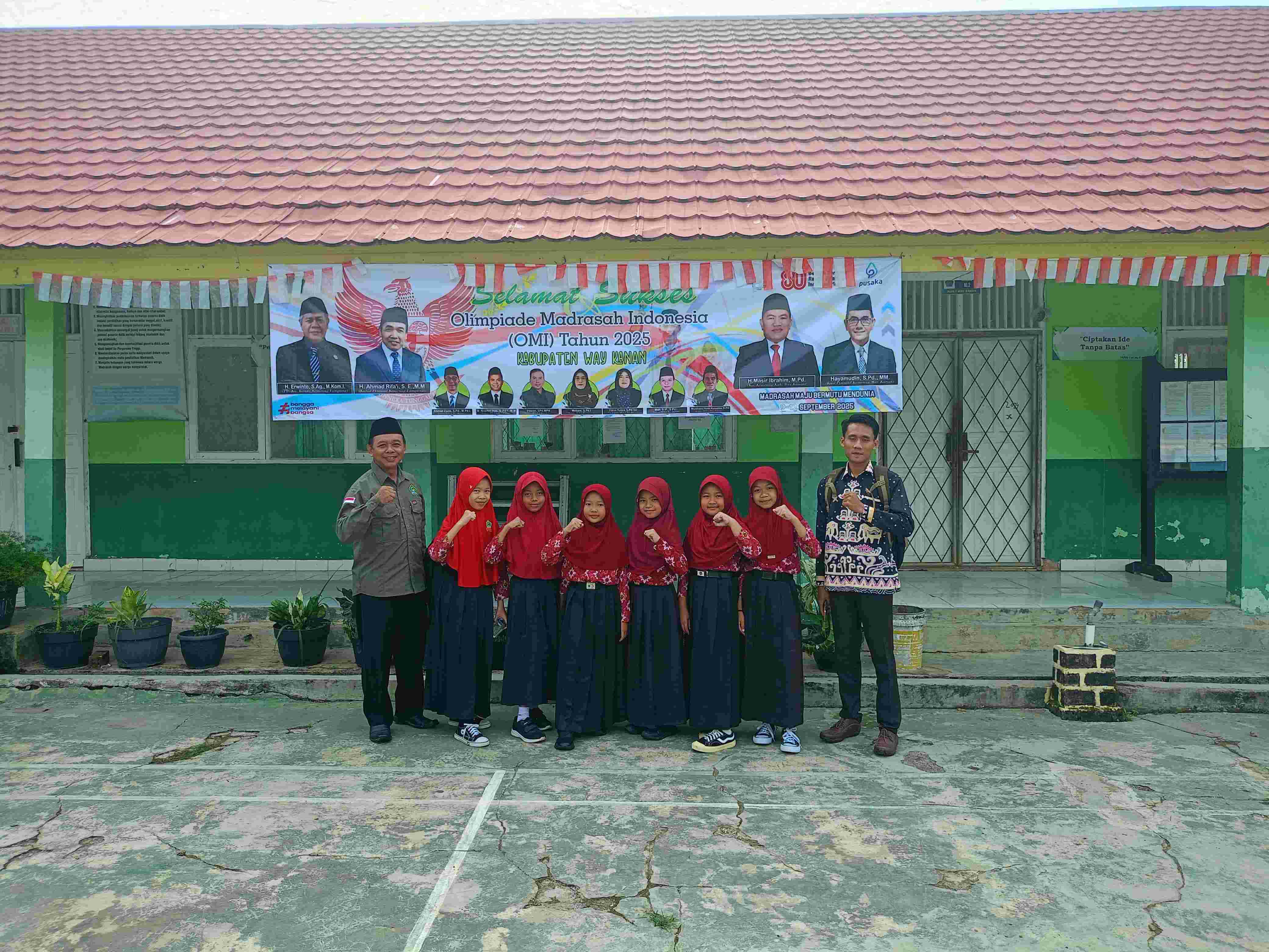 Semangat Kompetisi, Peserta Didik MIN 3 Way Kanan Sukses Ikuti OMI 2025