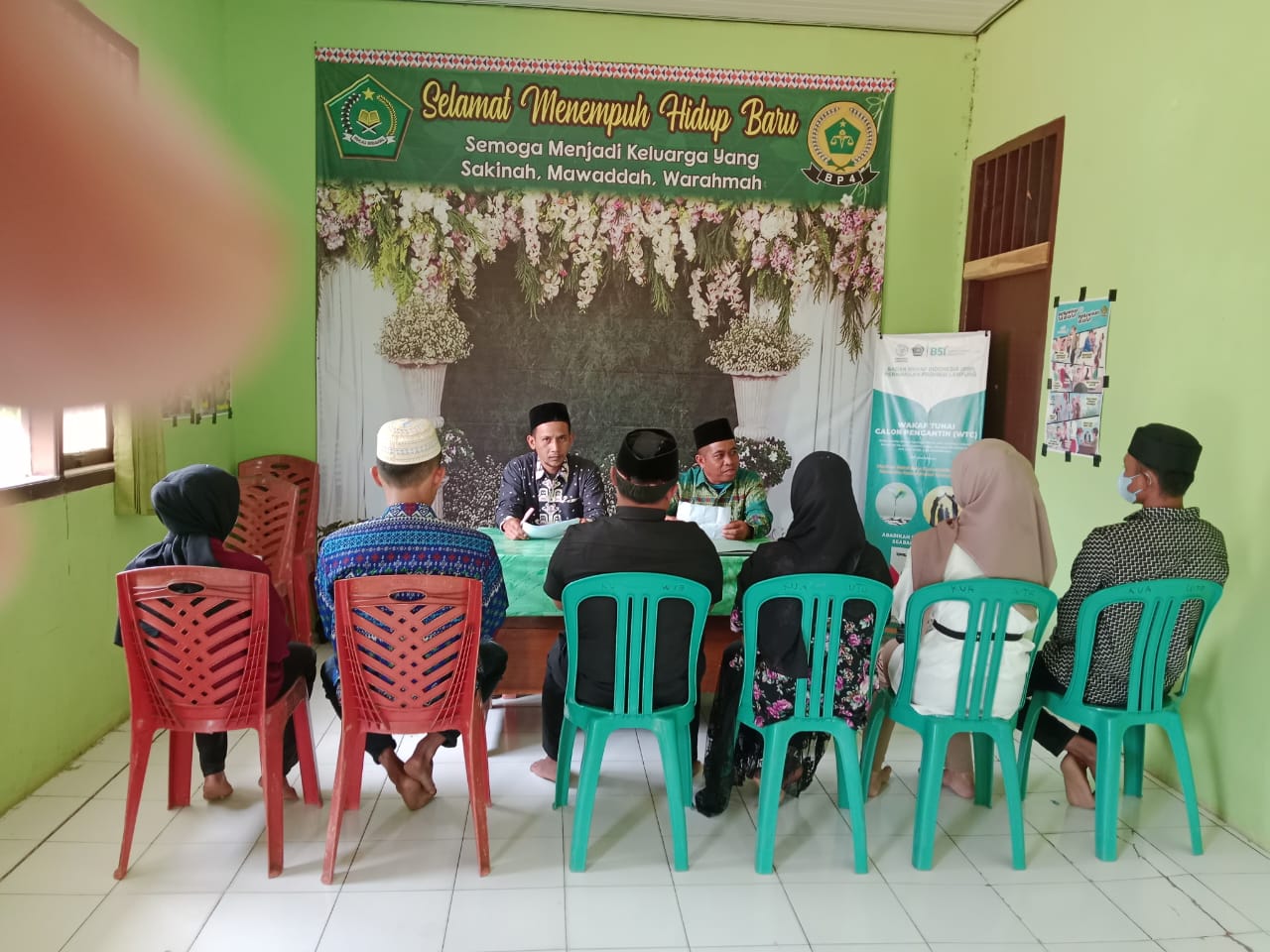 Bimbingan Perkawinan di KUA Way Tuba, Calon Pengantin Dibekali Kesiapan Mental dan Ilmu Rumah Tangga