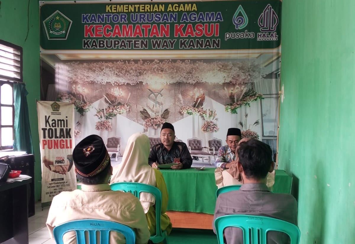 KUA Kasui : Merajut Harmoni Rumah Tangga dengan Bimwin