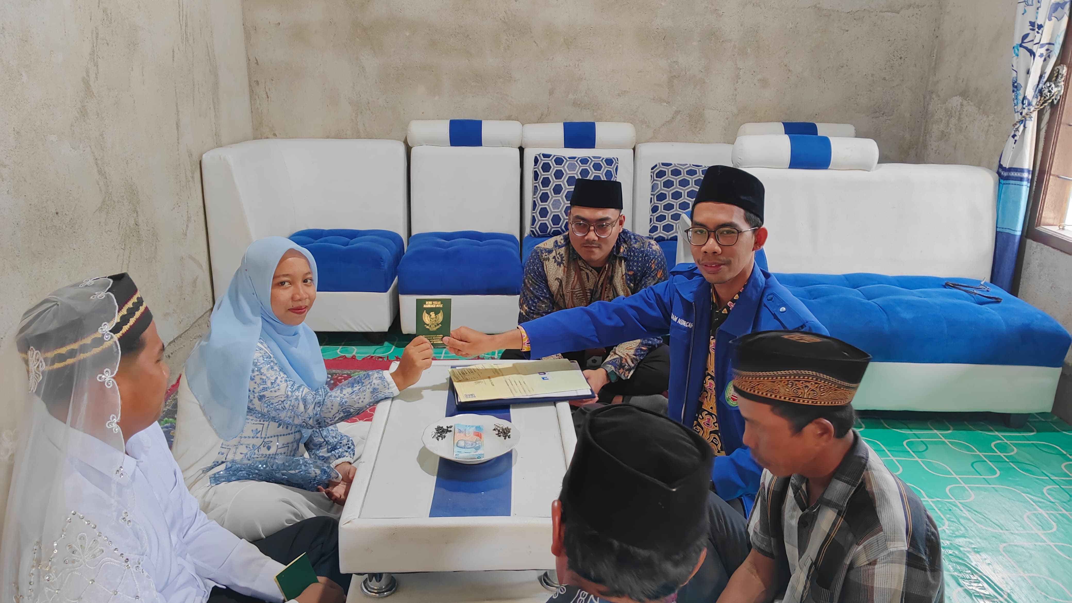 Penghulu KUA Negeri Besar Sampaikan Khutbah Nikah Sarat Pesan Moral di Sri Basuki