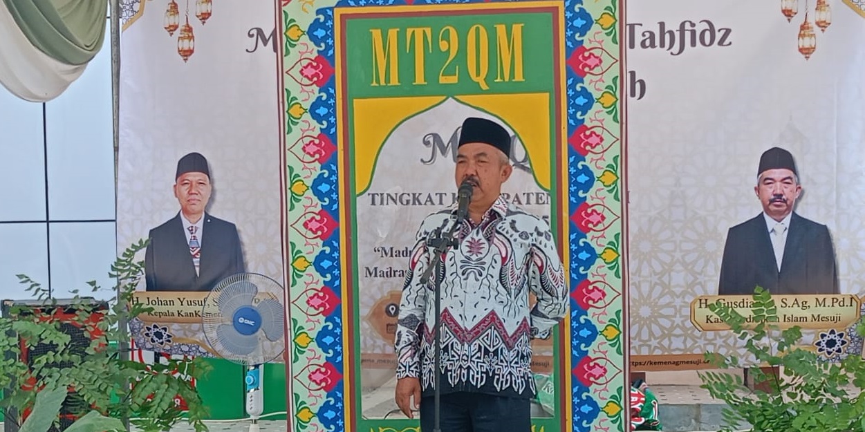 Kemenag Mesuji Tutup MT2QM 2025, Umumkan Juara dan Serahkan Piala Penghargaan tingkat MTS & MA