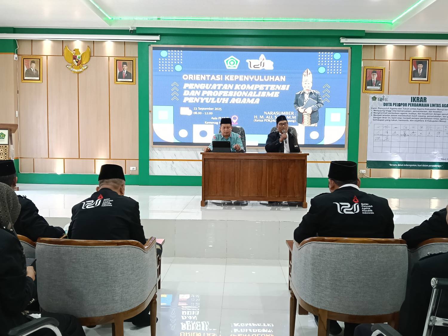 IPARI Mesuji Ikuti Orientasi Penguatan Kompetensi Penyuluh Agama