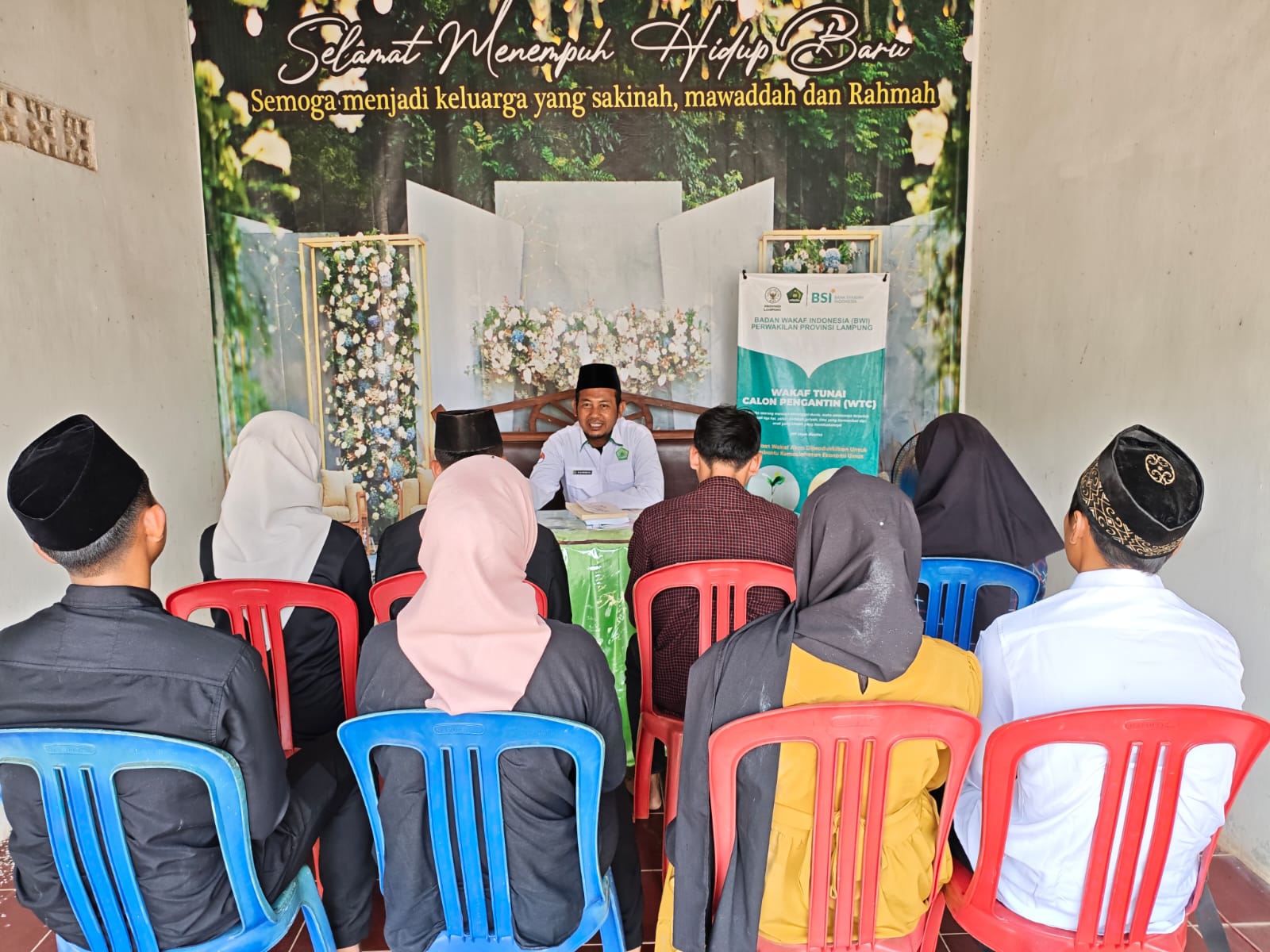 Bersama Penyuluh, Kepala KUA Negara Batin Dorong Catin Siap Jalani Ibadah Rumah Tangga