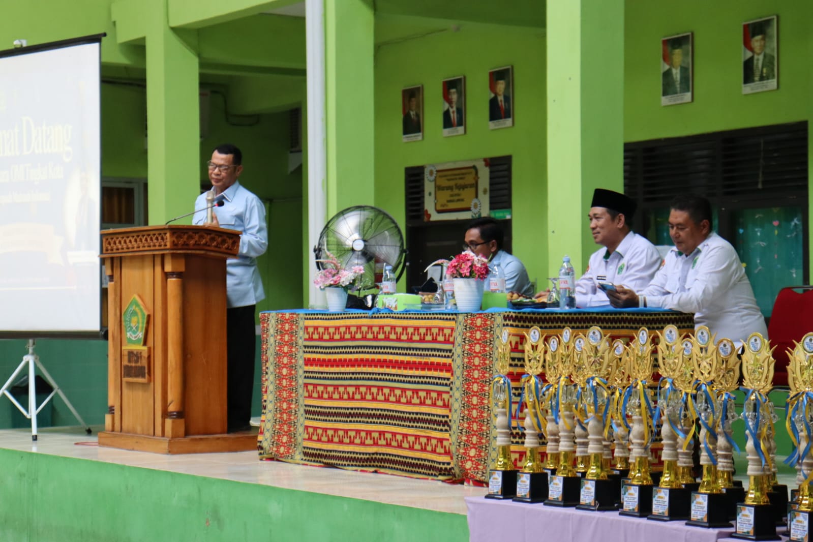 MTsN 1 Bandar Lampung Jadi Tuan Rumah Penyerahan Trophy Olimpiade Madrasah Indonesia (OMI) 2025 Tingkat Kota