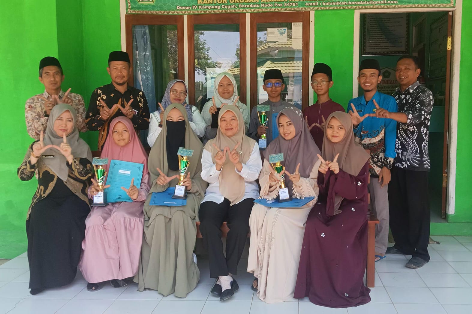 Baradatu Gondol 5 Piala di STQ Way Kanan
