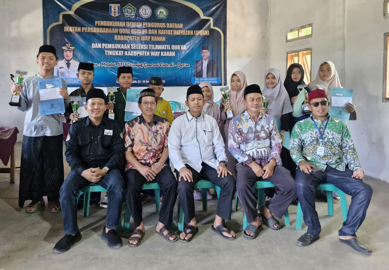 Kasui Boyong 7 Piala di STQ Way Kanan