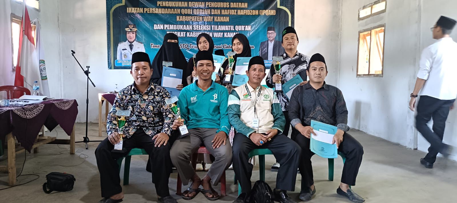 Tunjukkan Kompetensi. Banjit Raih 6 Piala di STQ Way Kanan