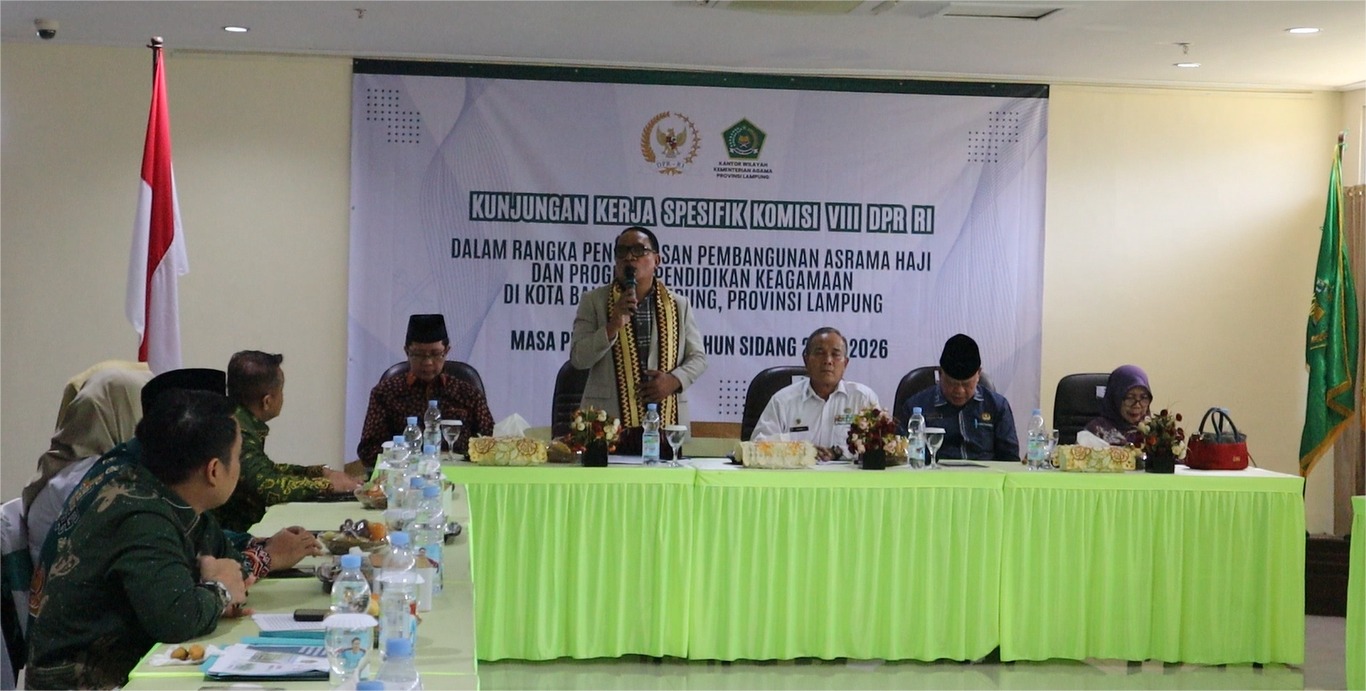 Kepala Kemenag Kota Bandar Lampung Dukung Penyelenggaraan Haji 2026 dan Dorong Penambahan Madrasah Negeri