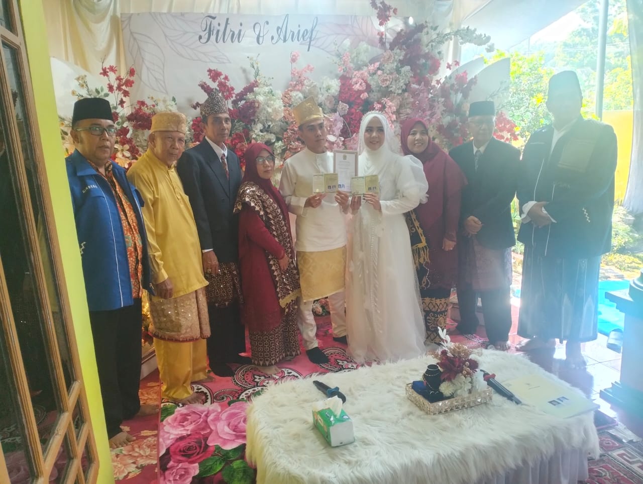 Kepala KUA Buay Bahuga Sampaikan Khutbah Nikah, Tekankan Iman dan Tanggung Jawab dalam Berumah Tangga