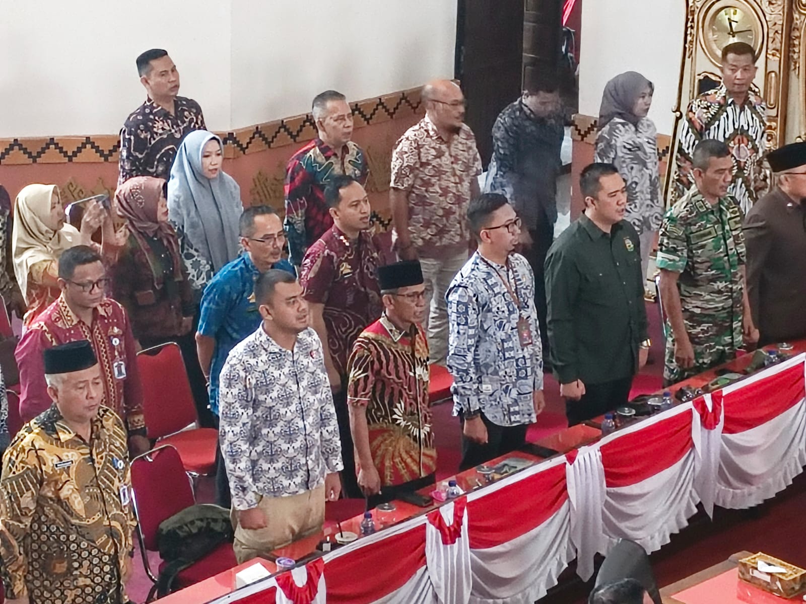 Sinergi Lintas Lembaga, Kakankemenag Pesawaran Hadiri Sidang Paripurna DPRD