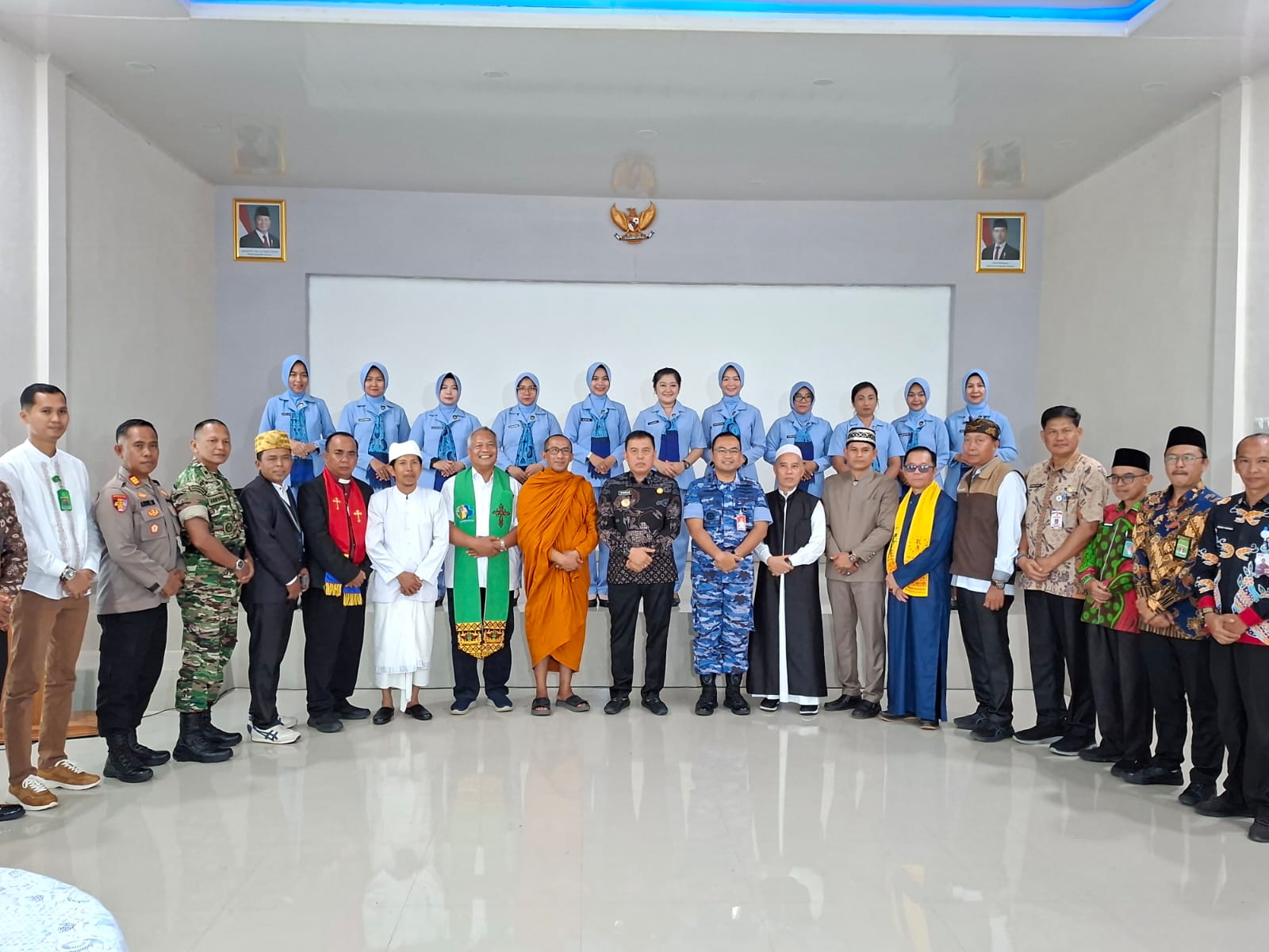 Kasubbag TU Marsudi Hadiri Doa Lintas Agama, HUT ke-80 TNI Penuh Makna Kebersamaan