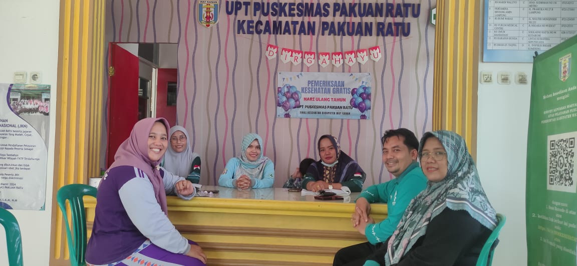 Perkuat Sinergi Layanan, Kepala KUA Pakuan Ratu Kunjungi UPT Puskesmas Pakuan Ratu