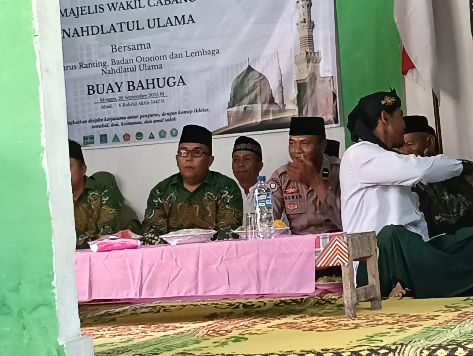 Kepala KUA Buay Bahuga Hadiri Peresmian Gedung NU Kecamatan Buay Bahuga