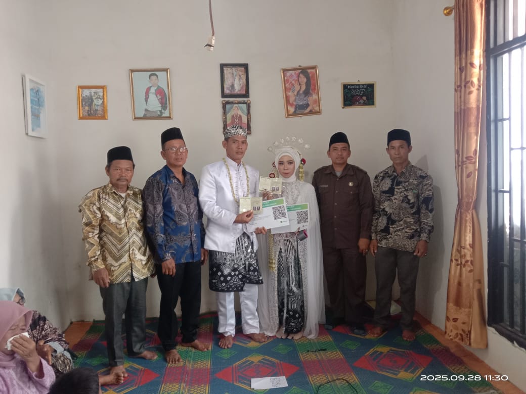 Penghulu KUA Way Tuba Sampaikan Khutbah Nikah: Tekankan Pentingnya Membangun Rumah Tangga Islami