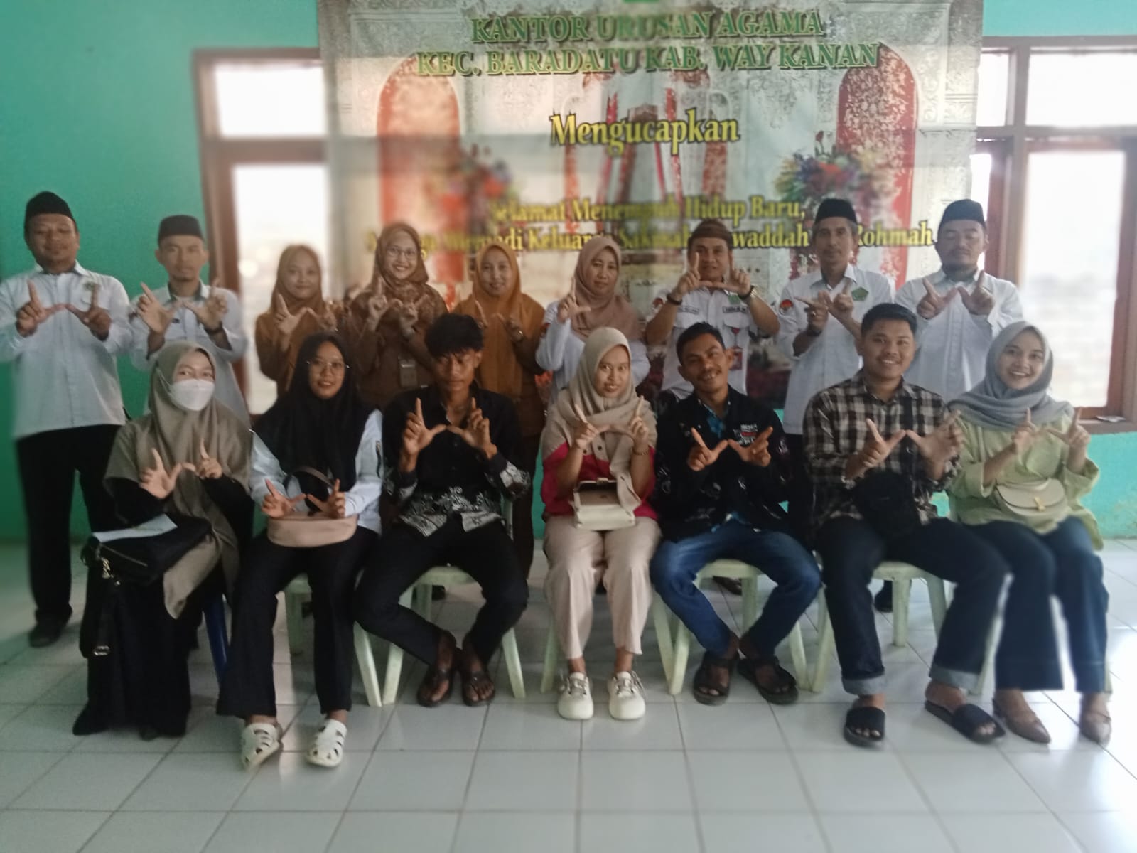 KUA Baradatu Hadirkan Bekal Kehidupan Rumah Tangga Islami Bersama Penyuluh