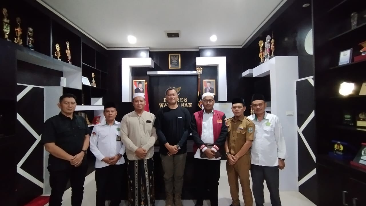 Kemenag Way Kanan Bangun Sinergi dengan Polres untuk Sukseskan Hari Santri 2025