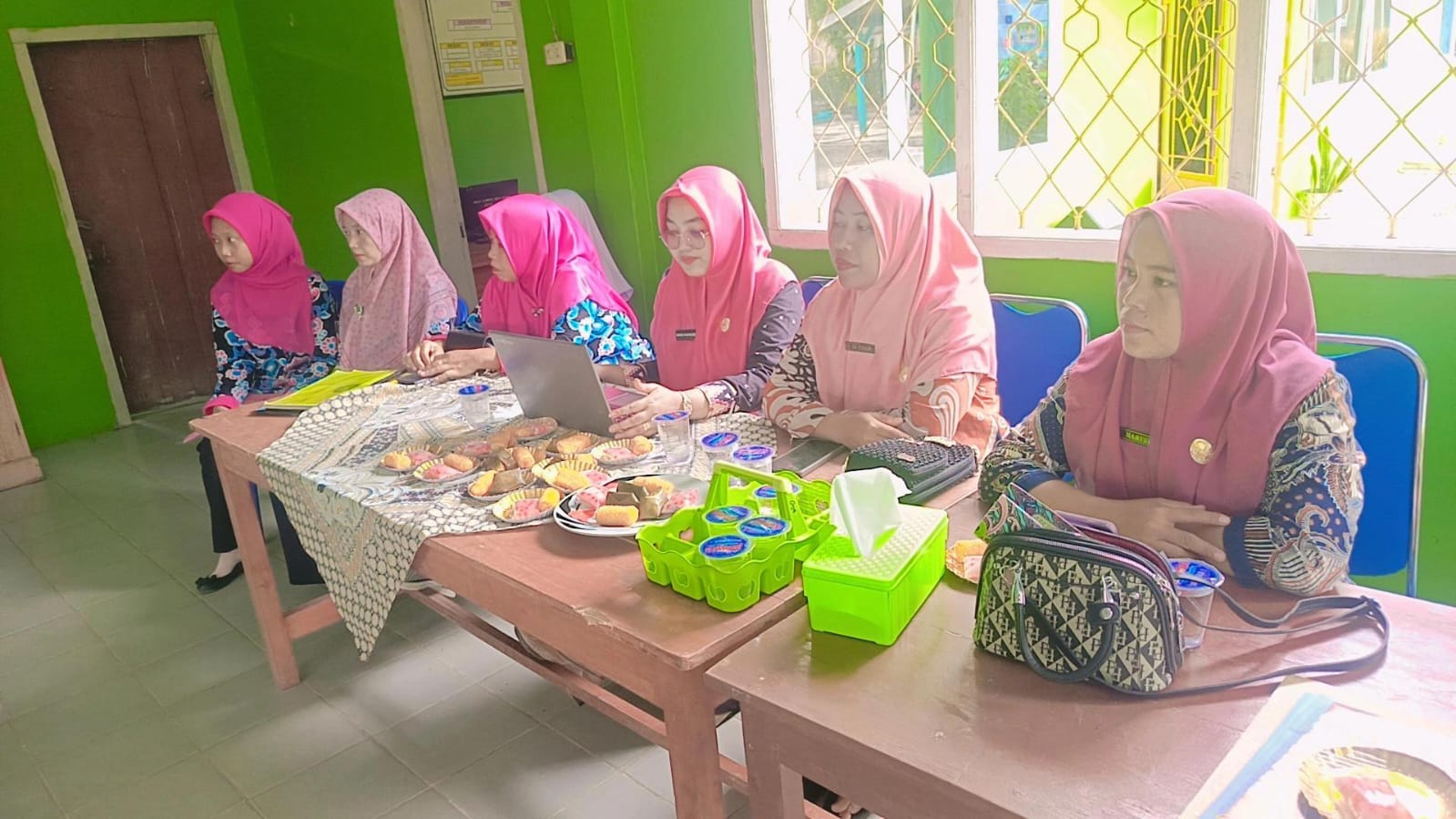 Penyuluh Agama Islam KUA Negara Batin Ikuti Kegiatan TP PKK di Kampung Setia Negara