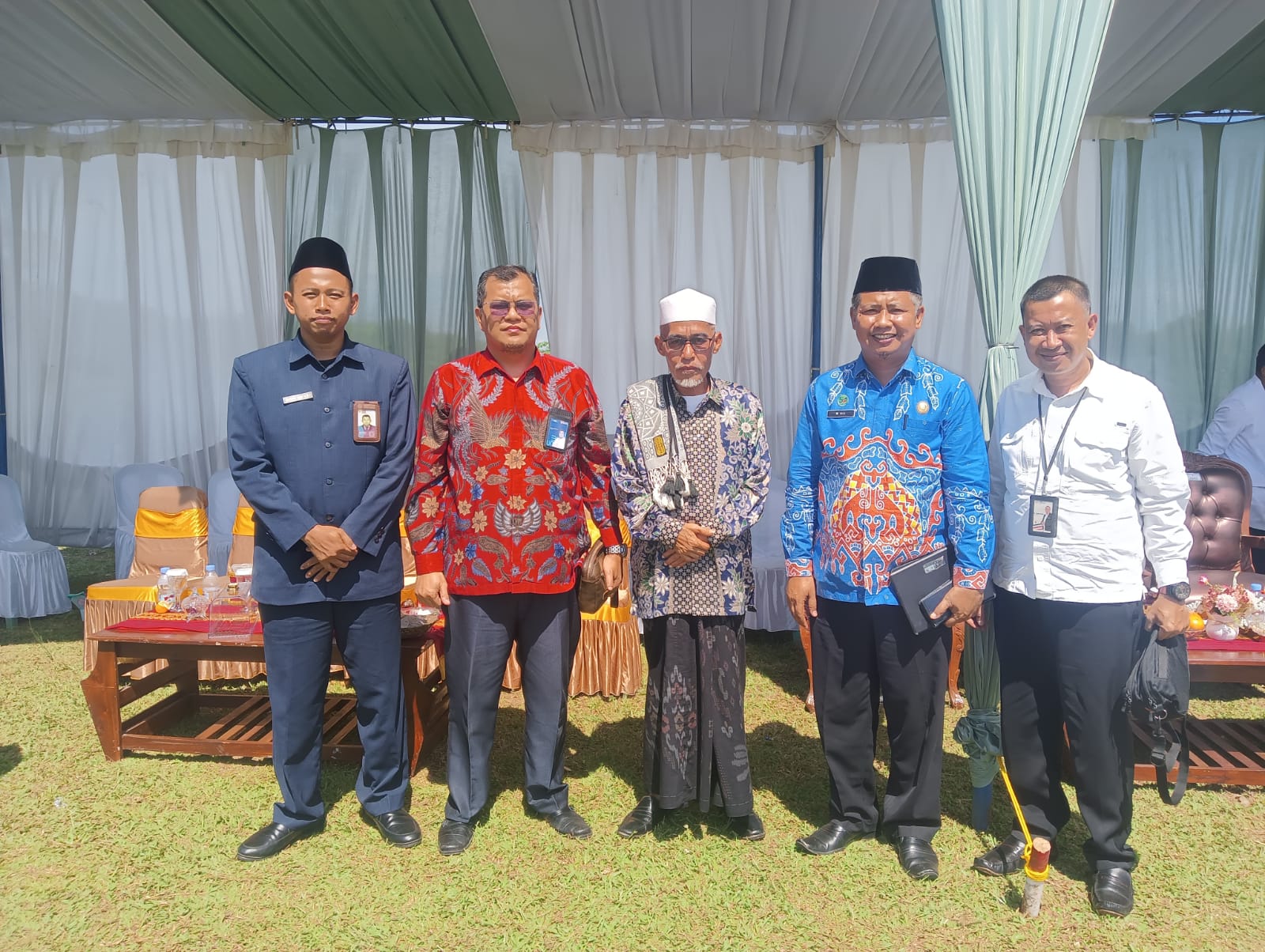 Penghulu KUA Blambangan Umpu Hadiri Pembukaan TMMD ke-126 di Kampung Sriwijay