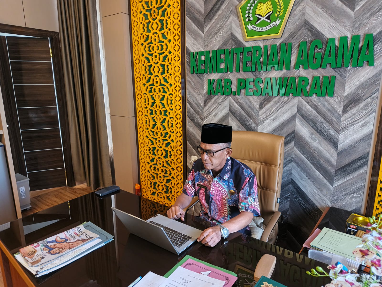 Kepala Kemenag Pesawaran Ikuti Forum Konsultasi Publik Rancangan Awal RPJMD 2025–2029