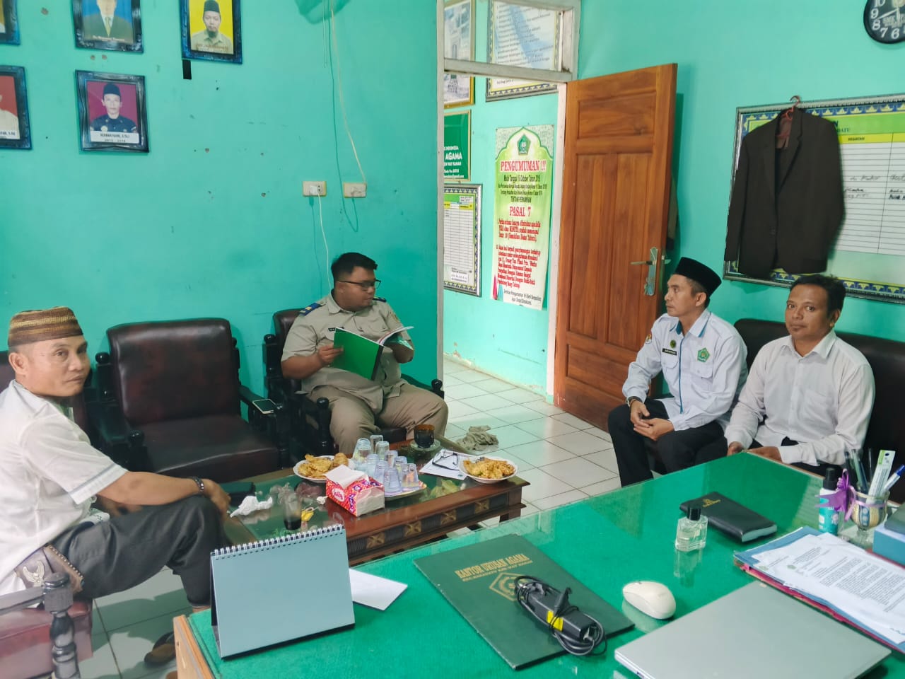 Sinergi BPN Way Kanan dan KUA Baradatu Wujudkan Sertifikasi Tanah Rumah Ibadah dan Pemakaman Umum