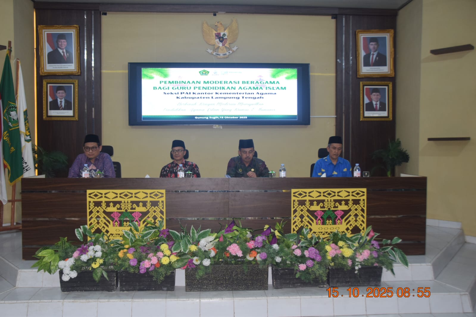 Guru PAI Jadi Garda Moderasi, Kemenag Lamteng Gelar Pembinaan Inspiratif