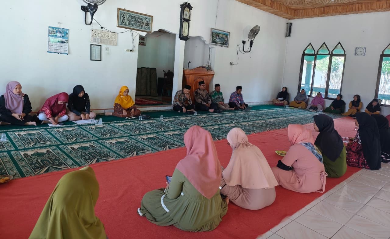 KUA Gunung Labuhan dan Permata Bunda Matangkan Persiapan Pengajian Akbar Tiga Kecamatan.