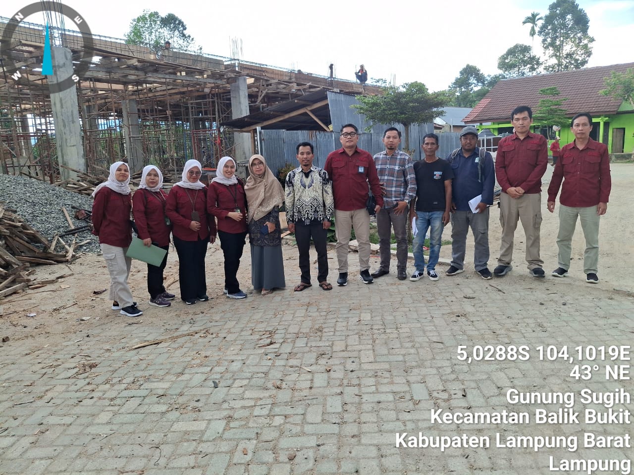 Tim SBSN Kanwil Kemenag Lampung Kunjungi MAN 1 Lampung Barat