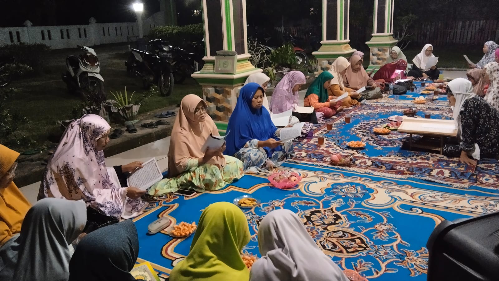 Spirit Hari Santri: 1000 Khotmil Qur’an Digelar, Penyuluh Agama Islam KUA Blambangan Umpu Terlibat Aktif