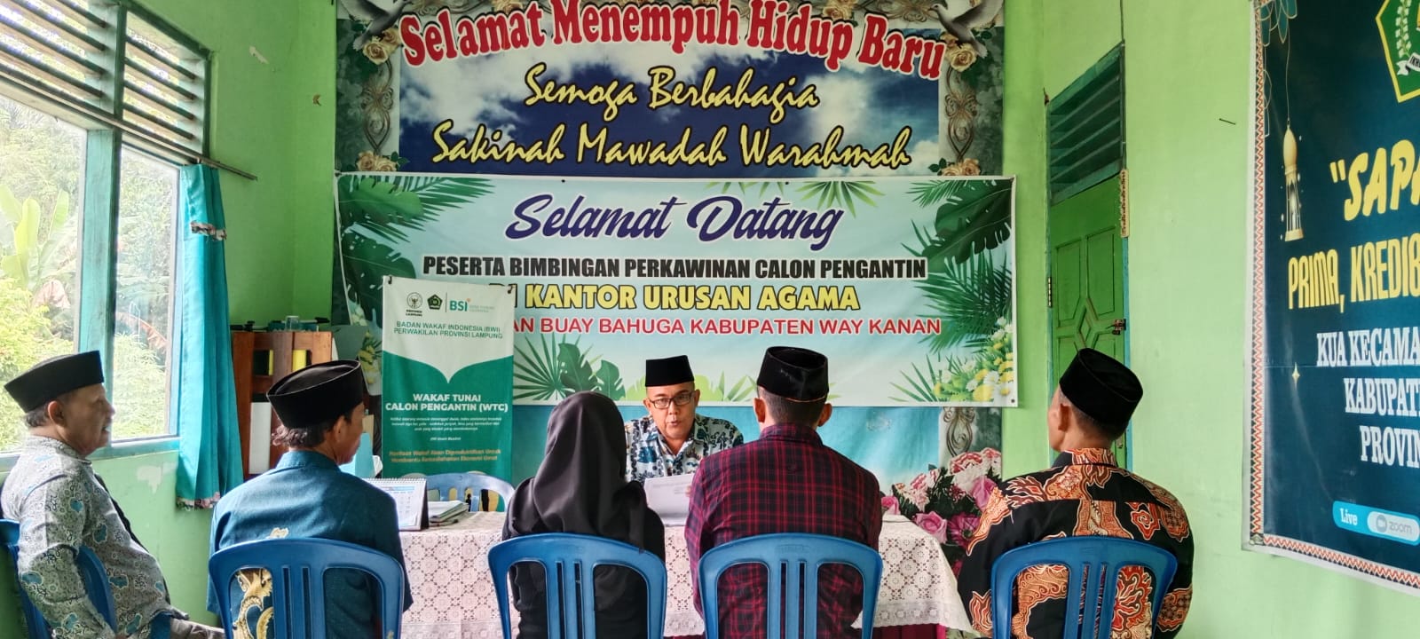 Cegah Perwalian Tidak Sah Kepala KUA Buay Bahuga Gelar Pemeriksaan Wali