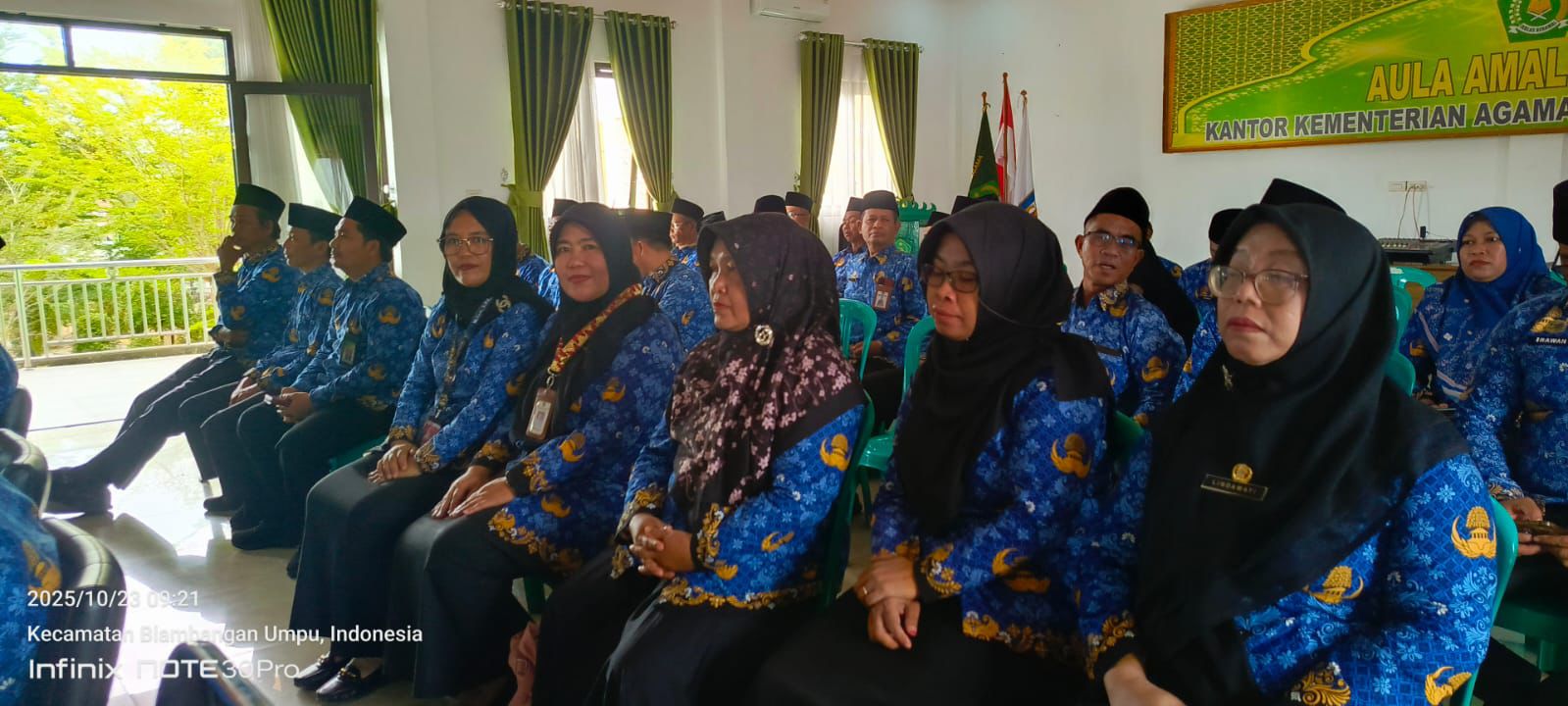 Pengukuhan Dewan Pengurus Kepala MIN 1 Way Kanan Hadiri Undangan Pengukuhan Dewan Pengurus KORPRI Lingkungan Kementerian Agama Kabupaten Way Kanan
