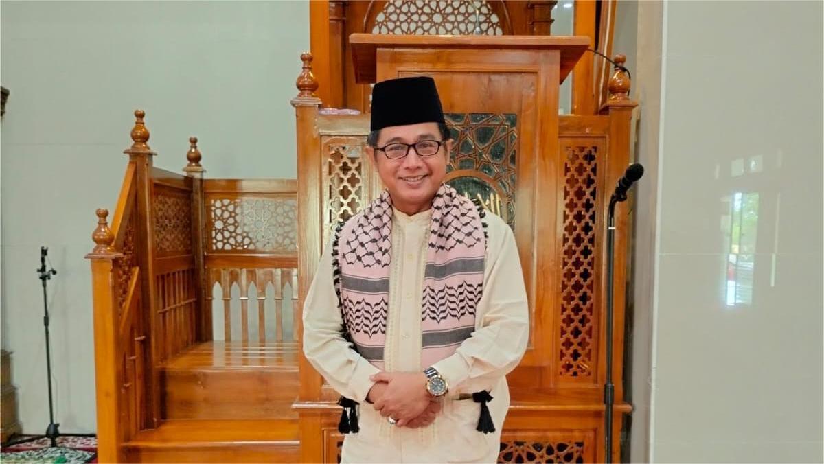 Kasubbag TU Kemenag Kota Bandar Lampung Sampaikan Khutbah Jumat di Masjid Al-Ikhlas Polda Lampung