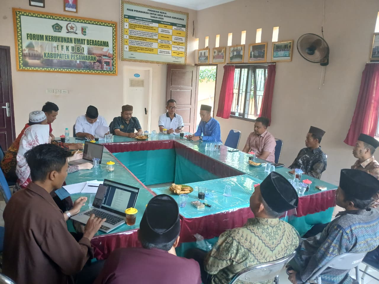 Kemenag Pesawaran Gelar Rapat Koordinasi Kampung Zakat