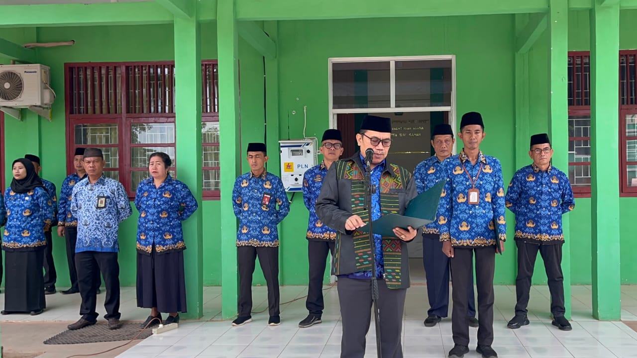 Pemuda Pemudi Bergerak, Indonesia Bersatu;  Kantor Kemenag Way Kanan Gelar Upacara Peringatan Sumpah Pemuda ke-97