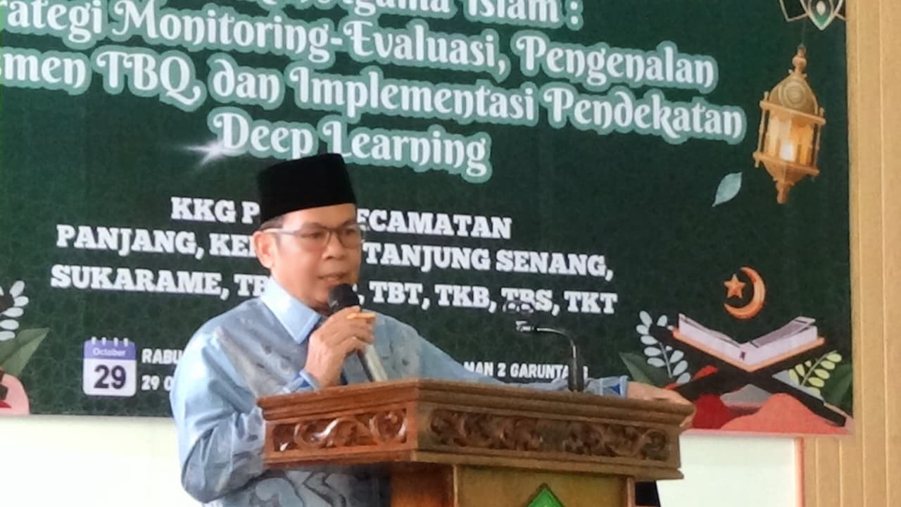 Guru PAI Punya Peran Strategis Bentuk Generasi Berakhlak dan Toleran