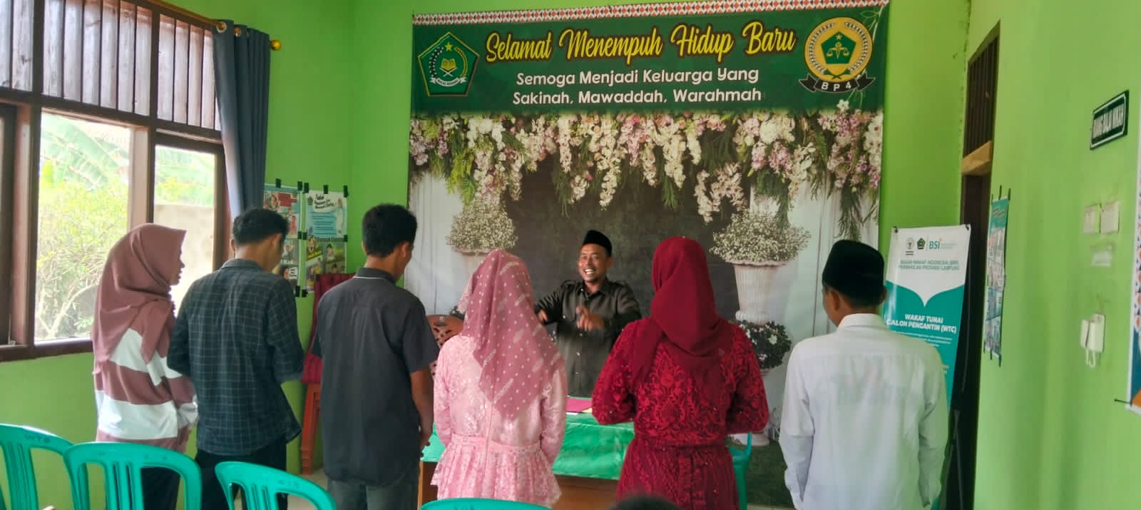 KUA Kecamatan Way Tuba Persiapkan Calon Pengantin Menuju Rumah Tangga Sakinah, Mawaddah, Warohmah