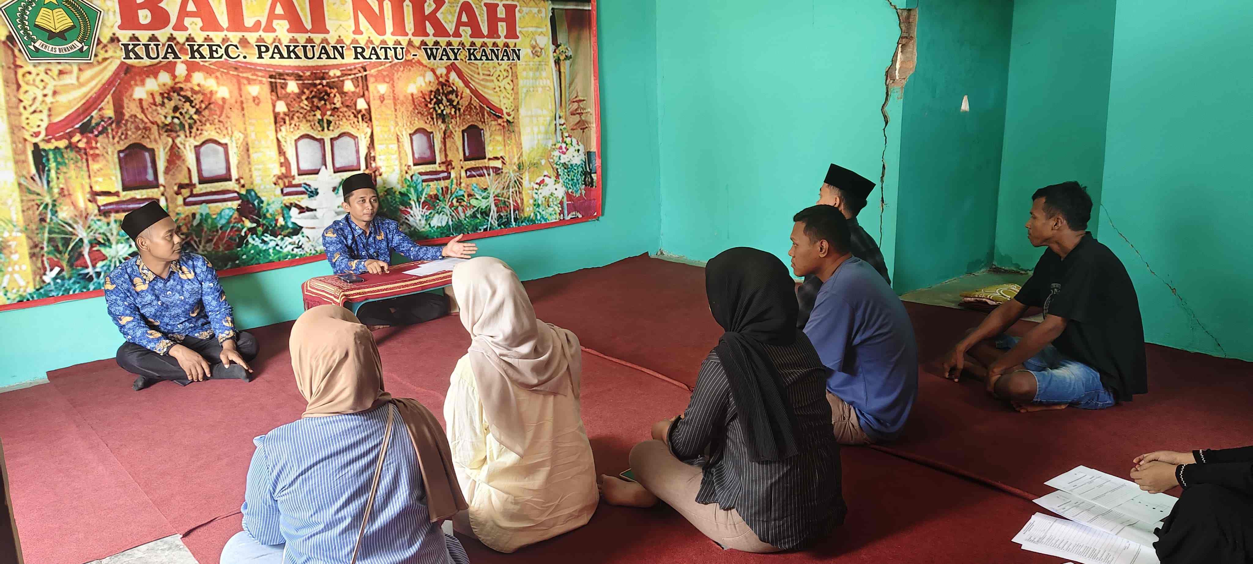 Bimbingan Perkawinan di KUA Pakuan Ratu: Semangat Sumpah Pemuda untuk Membangun Keluarga Tangguh