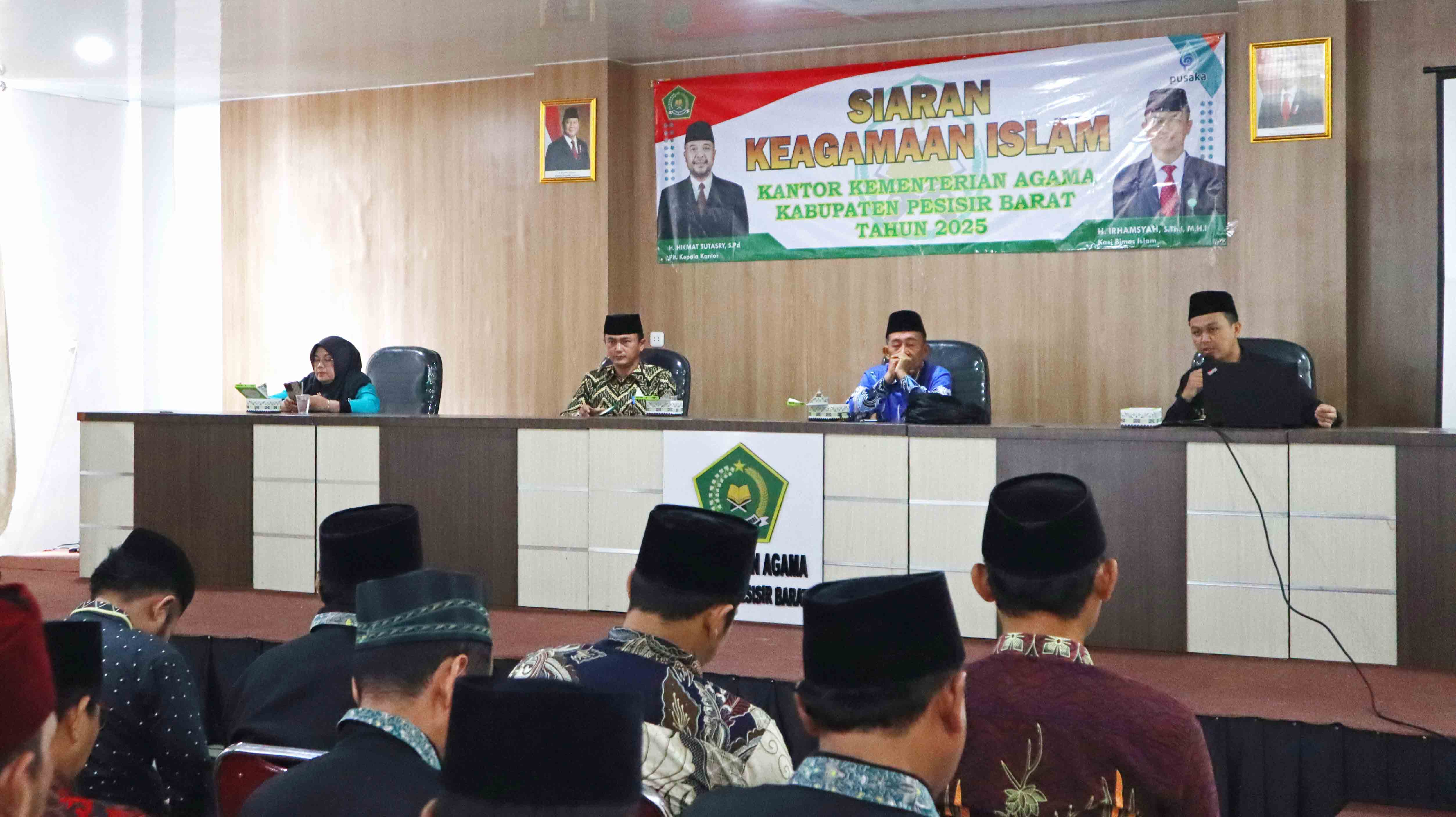 Perkuat Ujung Tombak Dakwah, Kemenag Pesisir Barat Tingkatkan Kompetensi Penyuluh Agama
