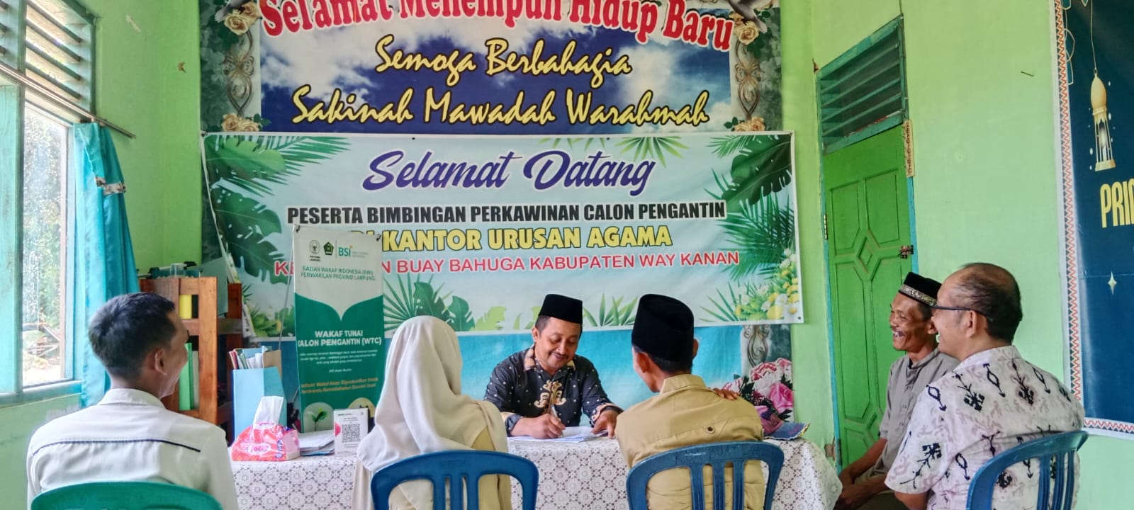 Melindungi Hak Calon Pengantin Perempuan, KUA Buay Bahuga Gelar Pemeriksaan Wali