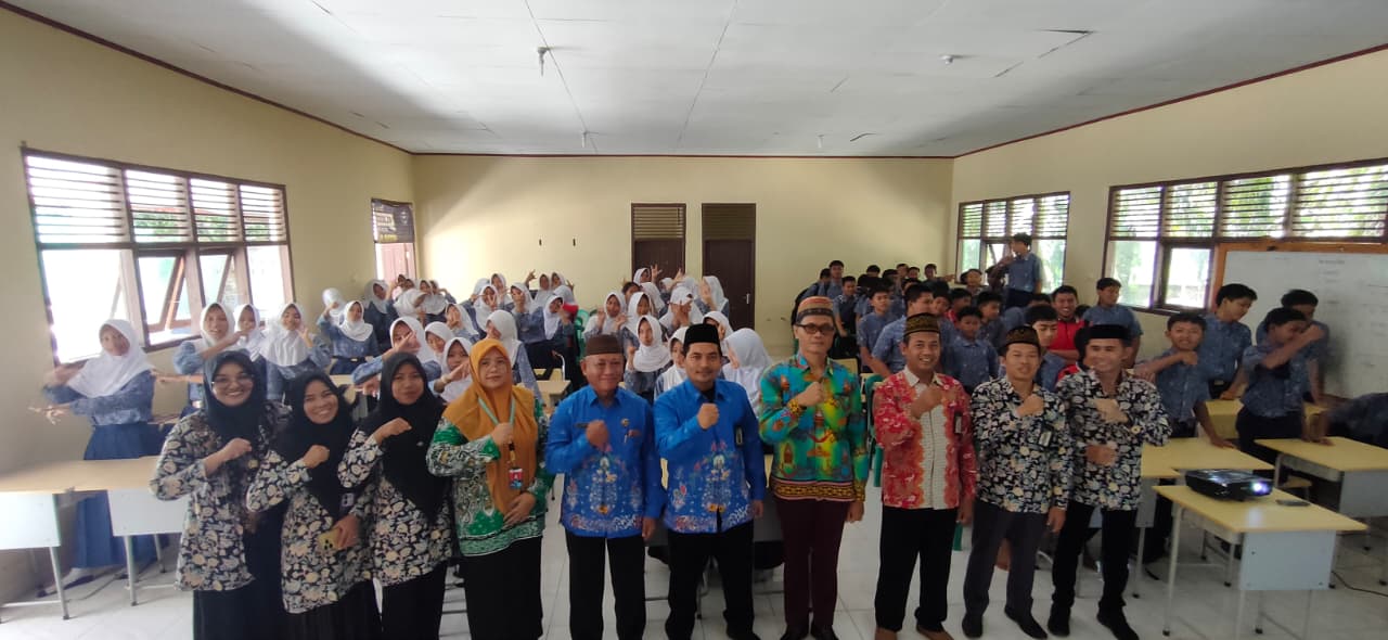 KUA Negara Batin Gandeng KUA Pakuan Ratu dalam Pembinaan Remaja Menuju Generasi Indonesia Emas